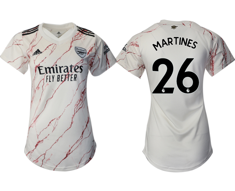 2021 Men Arsenal away aaa version womens #26 soccer jerseys